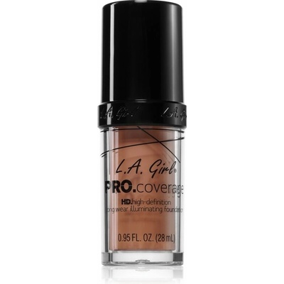 L.A. Girl Cosmetics PRO. Coverage rozjasňujúci tekutý make-up Beige 28 ml