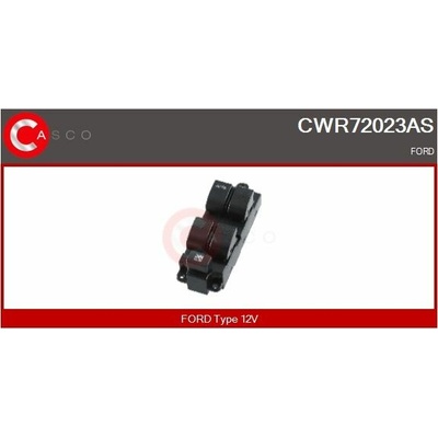 Spínač, zvedací zařízení oken CASCO CWR72023AS