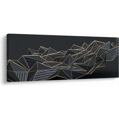 Obraz abstrakce, jednodílný 145x58 cm