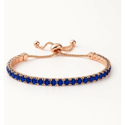 Sisi Jewelry Náramek Swarovski Elements Cianoti Rose Sapphire NR2319-ST-G54(18)