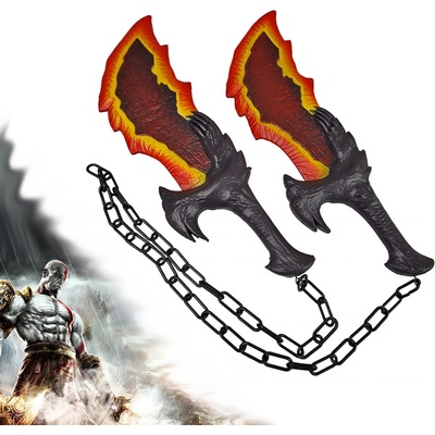 Chladné Zbraně Kratosovi měkčené meče "BLADES OF CHAOS - ATHENA" - God of War – Hledejceny.cz