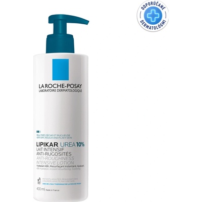 La Roche-Posay Lipikar Lait Urea 5+ upokojujúce telové mlieko pre suchú a podráždenú pokožku 400 ml