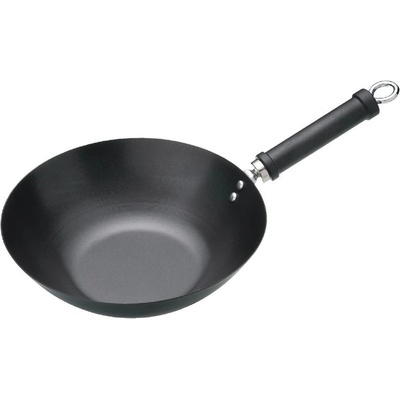 KitchenCraft nepřilnavý wok s plochým dnem 305 mm