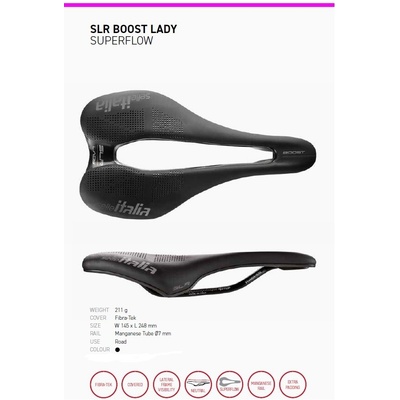 Selle Italia SLR Boost Lady Superflow černé