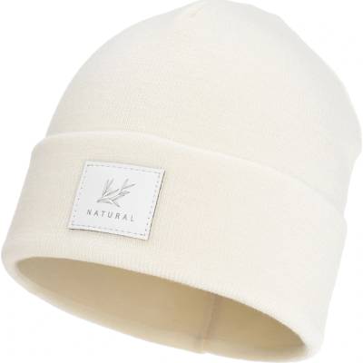 Agbo Dievčenská zimná čiapka zo 100 % merino vlny NATURAL Lurina Ecru