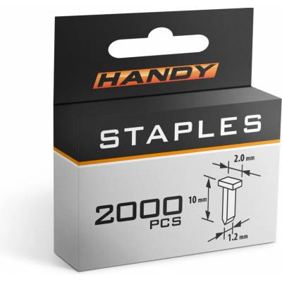 X-Tech Spona do zošívačky 1,2 x 2 x 10 mm