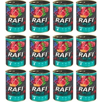 Rafi s jehněčím masem 12 x 400 g