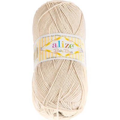 Bellatex Příze BABY BEST 100g / 240 m Bílá káva