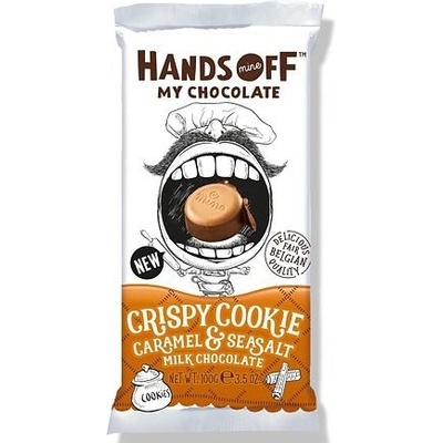 Hands Off My Chocolate čokoláda s kousky sušenek karamelem a mořskou solí 100 g