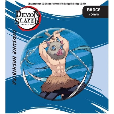 Odznáček - Demon Slayer: Kimetsu no Yaiba Inosuke Hashibira, POPB-PBBP42