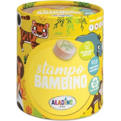 Aladine Dřevěná razítka StampoBambino Safari