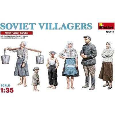 MiniArt Soviet Villagers 1:35