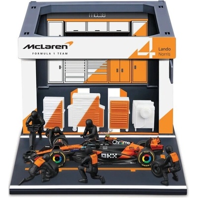 Bburago McLaren Team MCL39 20254 Norris Pit Pass Set 1:43