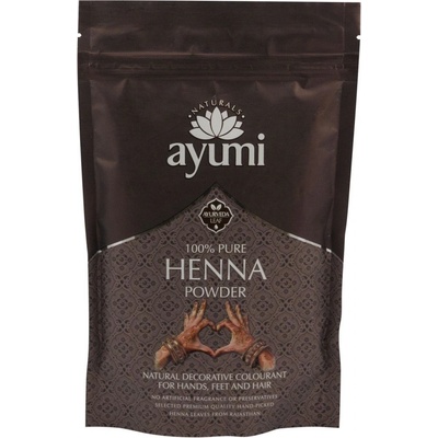 Henna Ayumi Pure přírodní barva na vlasy a tělo 200 g