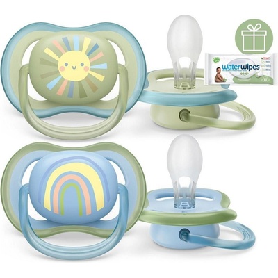 Avent SCF085/58 Dudlík Ultra Air slunce/duha modrá