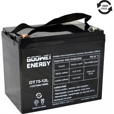 Goowei Energy GEL OTL75-12 75Ah 12V