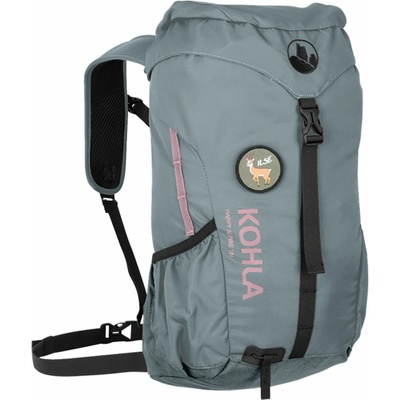 Detský turistický batoh Kohla Happy Alpine 14L stormy sea/bleached mauve