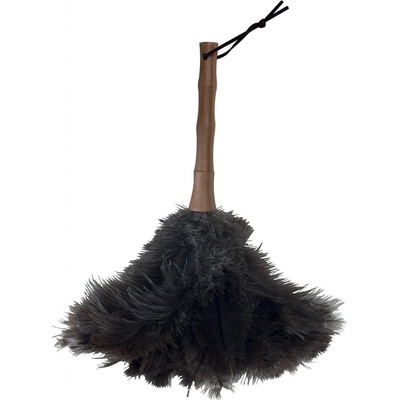 MSV prachovka z pštrosího peří s bambusovou rukojetí 42 cm 100346