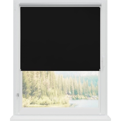 Dekodum Termoizolační roleta neinvazivní Black Silver 100 x 220 cm