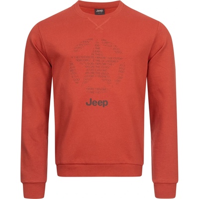 Jeep Men Round Neck Sweatshirt Star All