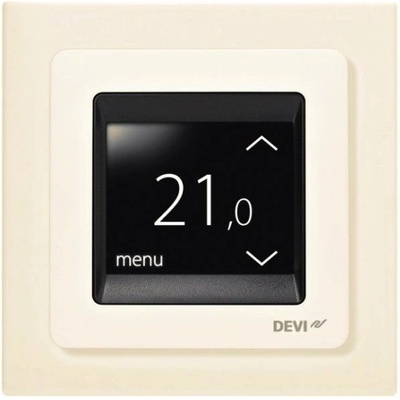 DEVI Termostat DEVIreg Touch Slonová kosť RAL 1013