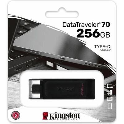 Kingston DataTraveler 70 256GB DT70/256GB – Hledejceny.cz