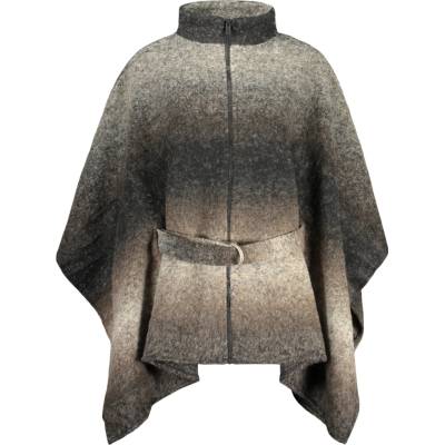 Desigual Poncho Donna Marrone hnedá