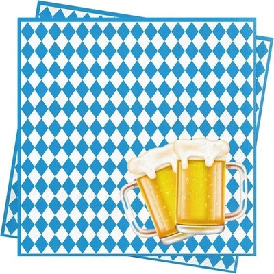 AFYHH Oktoberfest ubrousky 80 kusů 33x33cm