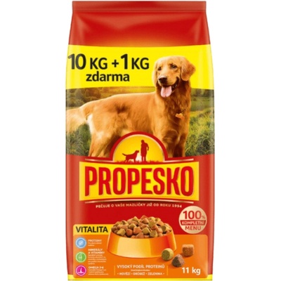 Propesko Vitality hydina hovädzí a zelenina 11 kg