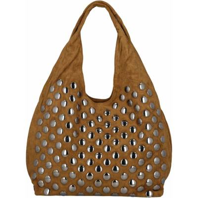 Paolo Bags Stylová dámská kabelka na rameno Mira hnědá – Hledejceny.cz