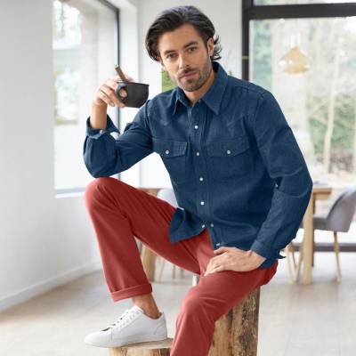 Blancheporte džínsová košeľa denim