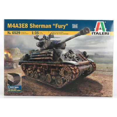 Italeri American locomotive co. M4a3e8 Sherman Tank Military 1944 / 1:35