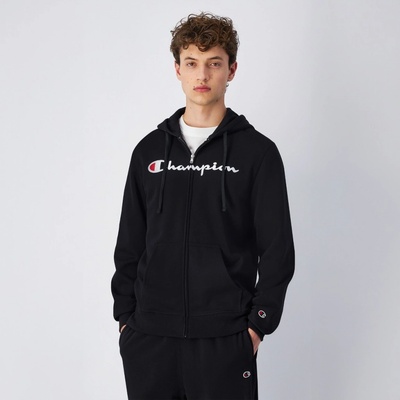 Champion mikina Full Zip Black