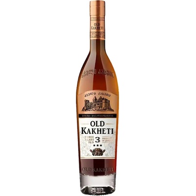 Old Kakheti 3 letý Gruzignac gruzínská brandy 40% 0,5 l (holá lahev)