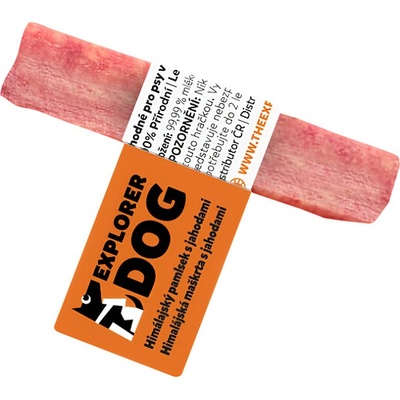 Explorer Dog Himalájský pamlsek s jahodami S 50 g
