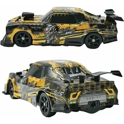 s-Idee Steffen Stabler RC driftovací auto Ford Mustang světla, pára, baterie, 4WD RC_325007 1:16
