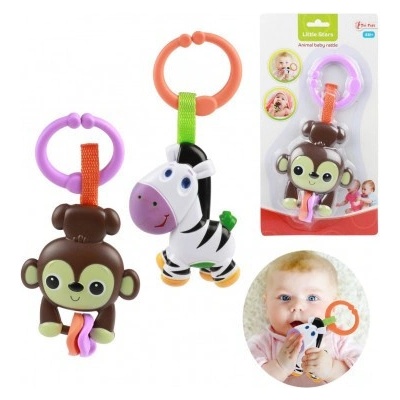 Teddies Chrastítko/Kousátko opička