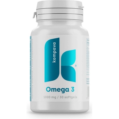Kompava Omega-3 30 kapsúl