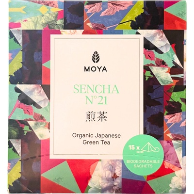 Moya Japonský zelený čaj BIO Sencha No. 21 15 x 1,5 g