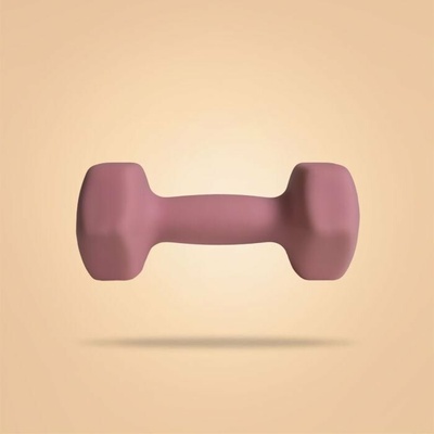 BeastPink Neoprenová jednoručka Hex 4 kg
