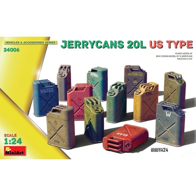 MiniArt Jerry Cans 20L US Type 1:24