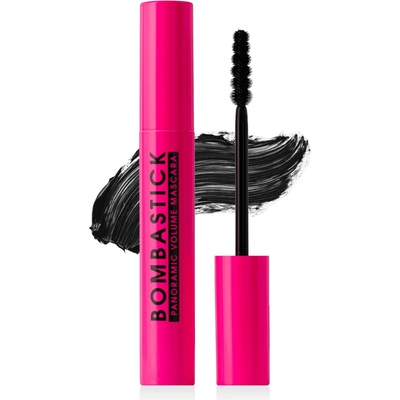 Dermacol Bombastick Panoramic Volume Mascara objemová a prodlužující řasenka Black 12,5 ml