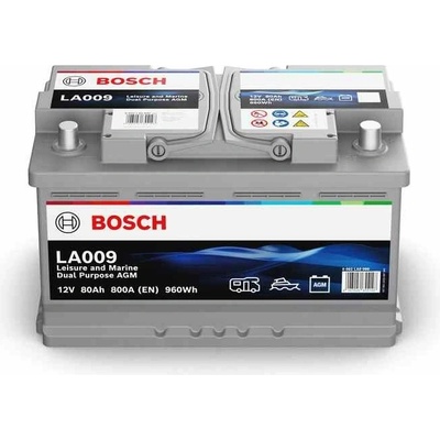 Bosch LA009 12V 80Ah 800A 0 092 LA0 090