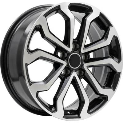 Racing Line H3349F 6.5x17 5x114.3 ET35 black polished
