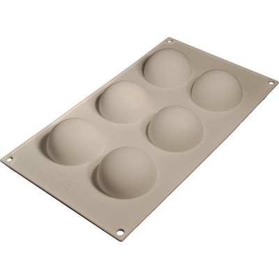 Cesil Silikonová forma /na mražené dezerty Polokoule 6cm na 6 ks 3cm