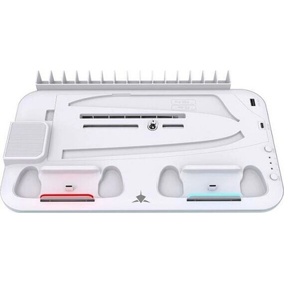 White Shark KIMURA PRO Chladicí stojan s nabíjecí stanicí pro PS5, PS5 Slim a PS5 Pro, bílá – Hledejceny.cz
