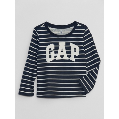GAP 789565-00 dětské tričko s logem tmavě modrá