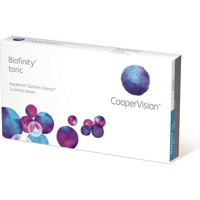 Cooper Vision Biofinity Toric 3 čočky – Hledejceny.cz