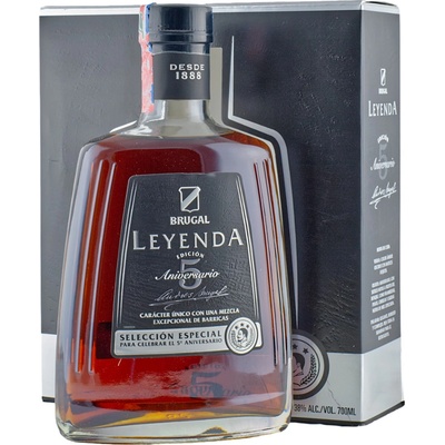 Brugal Leyenda 5 Aniversario 38% 0,7 l (karton)