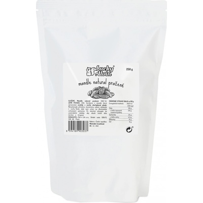 Lucky Alvin Mandle natural pražené 250 g